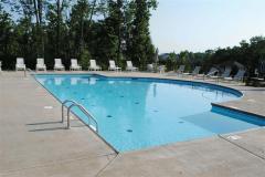 Community pool offers a great place to make new friends!