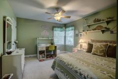 Third bedroom offers two closets