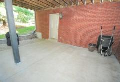 Garden room adjacent to covered patio