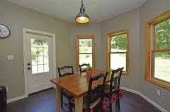 Breakfast Room with bay of windows & Walkout