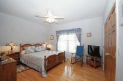 Third bedroom has a large closet that extends almost the width of the room.