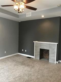 NICE FIREPLACE IN THE MASTER BEDROOM