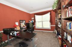 Crown Molding plus built-in Bookcases!