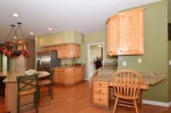 Convenient Planning Desk & Butler's Pantry!