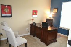 Working from home is a breeze with this first floor office! Office is separated by stately french doors.