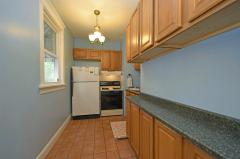 Small but functional kitchen. Perfect for someone that eats out often.