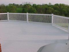 LARGE VINYL DECK