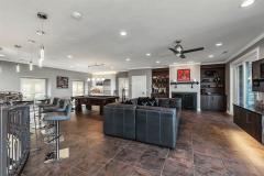 Fifth floor fun - fireplace, wet bar with full size stainless steel refrigerator and dishwasher, billiards area, media area all walks to rooftop terrace with hot tub & amazing views of Cincinnati!