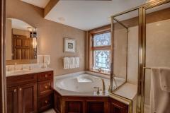 1st Floor Full Bath with whirlpool tub & large shower!
