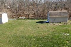 Two storage sheds