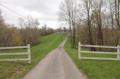 What a view from the entry gate to your private estate!