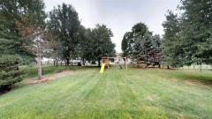 Beautifully landscaped, swing set will stay