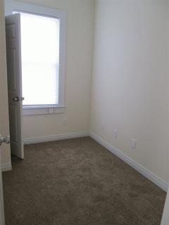 Bedroom one with new carpet and windows!