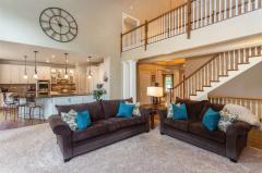 Stay involved with all the guests with this open floorplan.