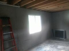 Full egress windows along with full bath rough in allow for easy finish for additional living space